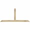 Ekena Millwork Portland Rough Sawn Timber Gable Bracket, Douglas Fir, 72"W x 33"H x 4"D x 4"F, 11/12 Pitch GBW072X33X0404POR00RDF - alternate 1
